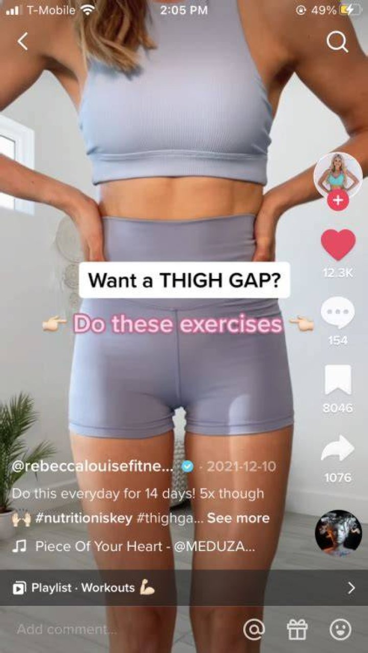 Are thigh gaps desirable?