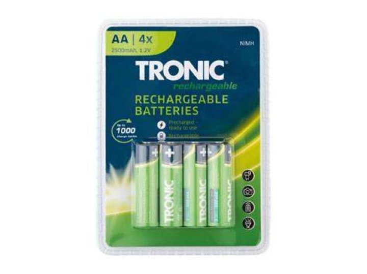 Are Tronic batteries rechargeable?
