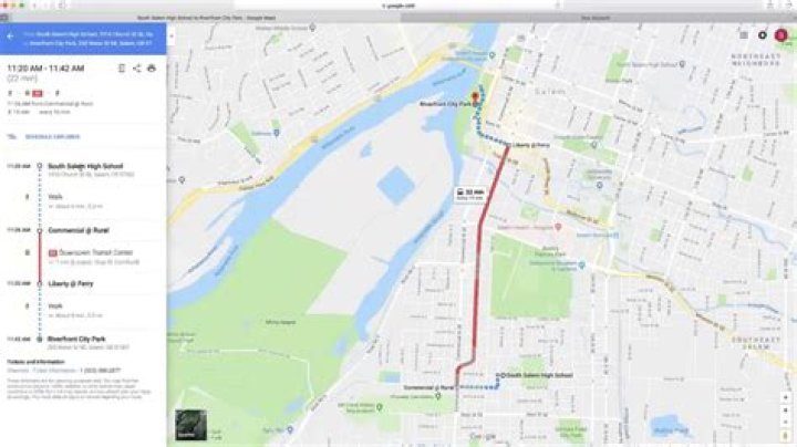 Can I create a bus route on Google Maps?
