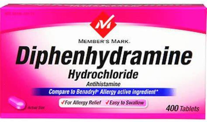 Can I take 100mg of diphenhydramine?