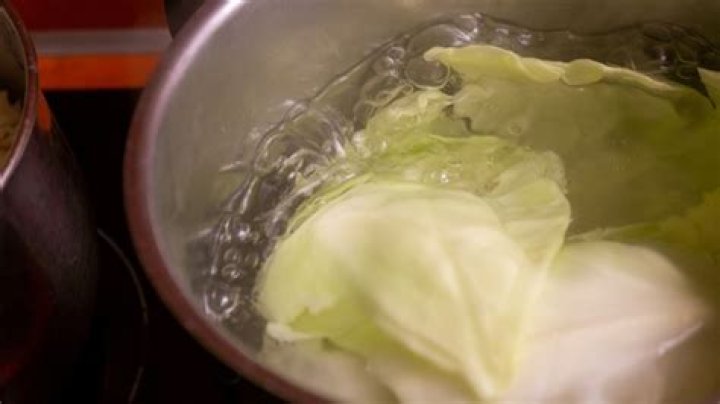 Can you blanch shredded cabbage?