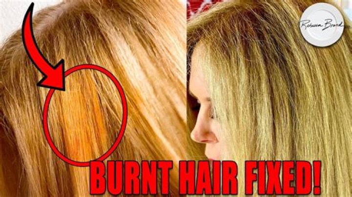 Can you burn your hair off with a straightener?