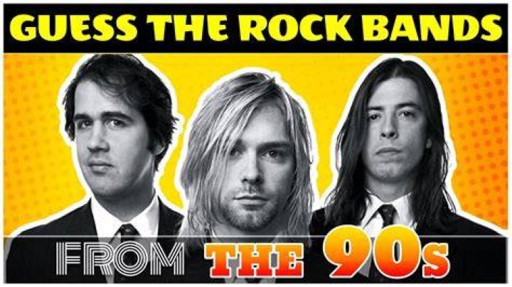 Can you find the 9 bands from the 90s?
