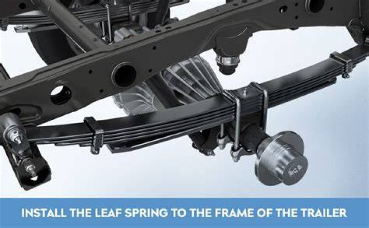 Can you put heavier leaf springs on a trailer?