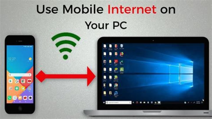 Can you use your computer as a hotspot for your phone?
