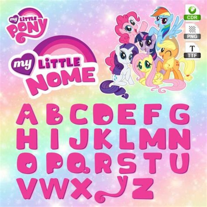 Como se escreve My Little Pony?