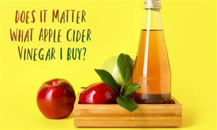 Does it matter if vinegar is organic?