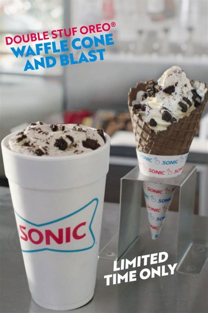Does Sonic have an Oreo Blast?