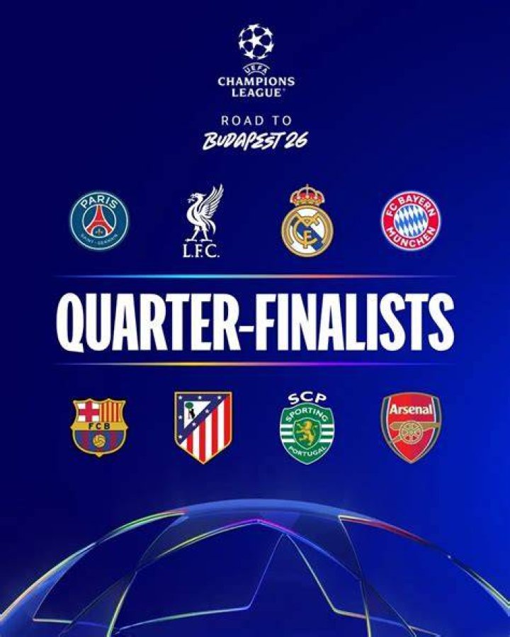 How are Champions League quarter-finals decided?