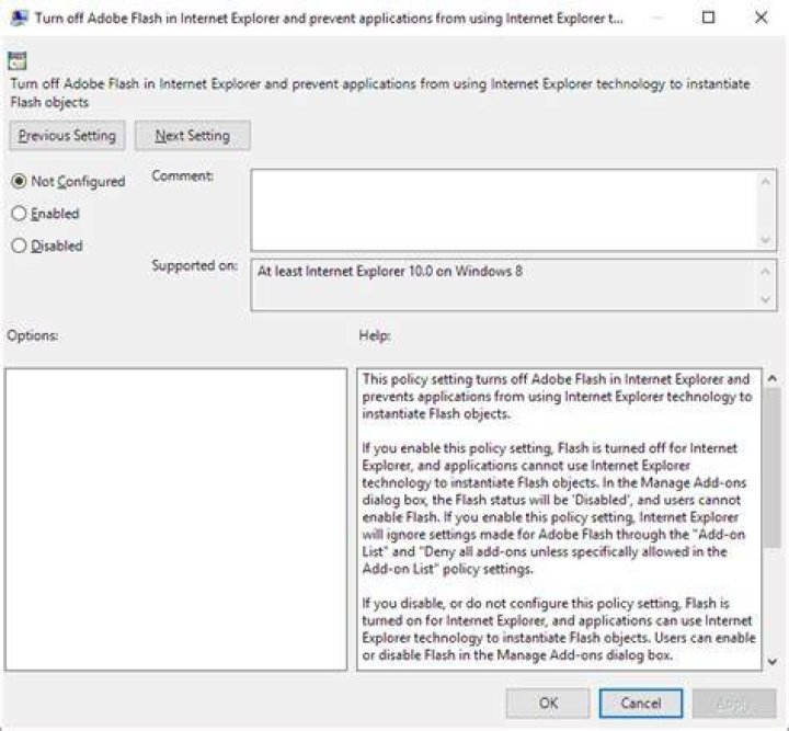How can I tell if Flash is on Internet Explorer?
