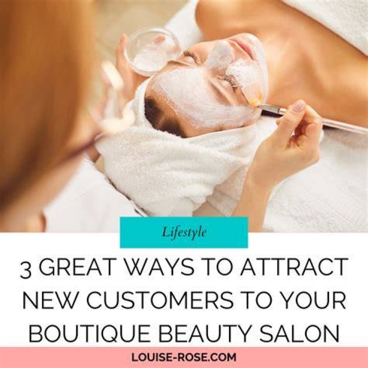 How do beauty salons attract customers?
