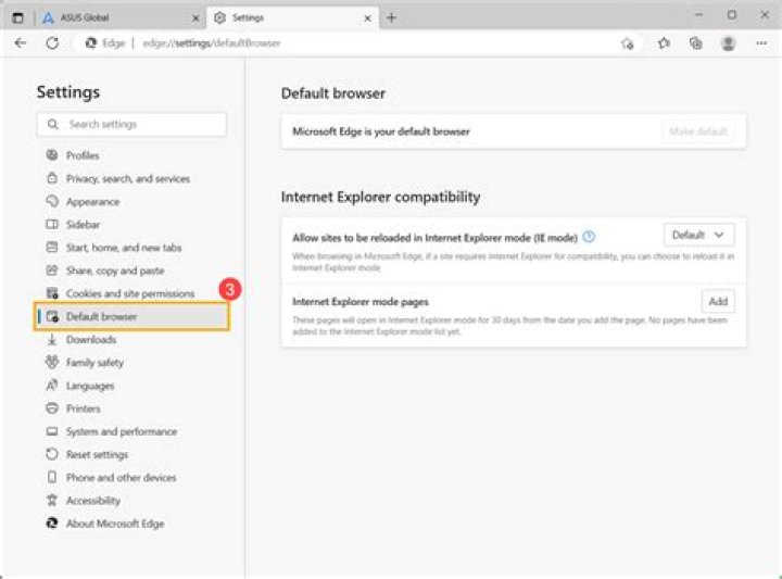 How do I change settings on Internet Explorer?