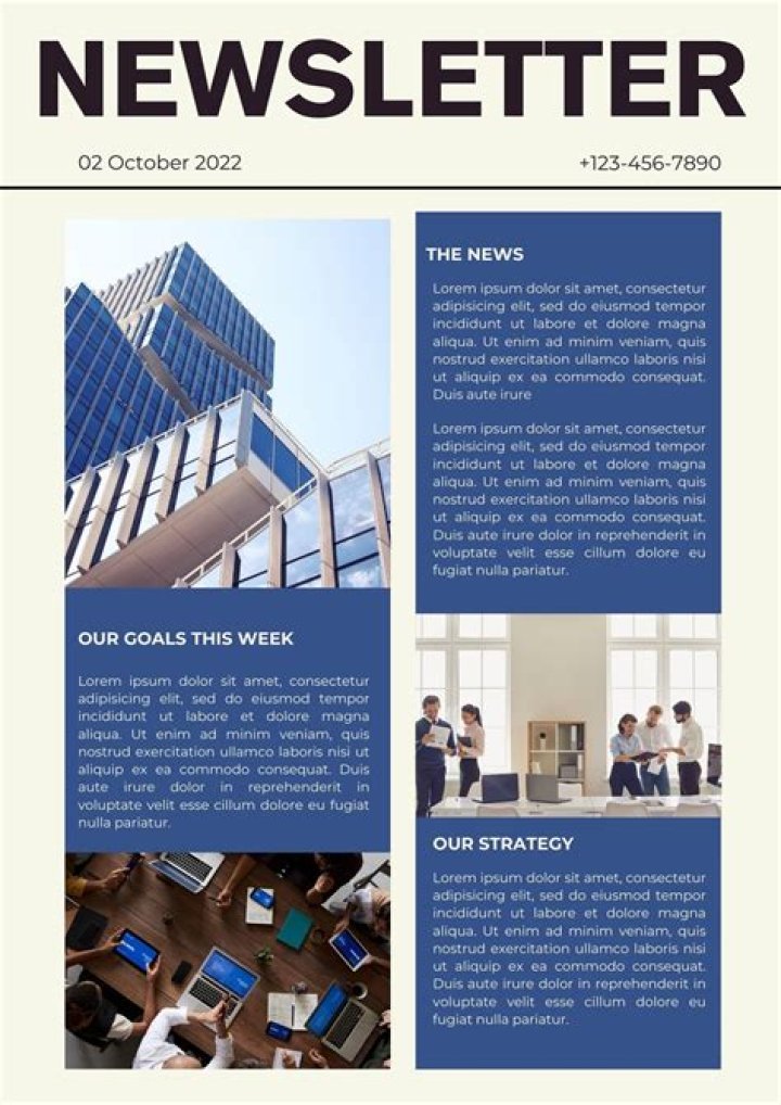 How do I choose a newsletter template?