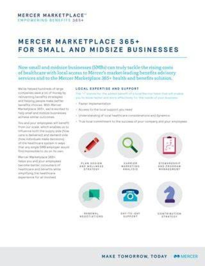 How do I contact Mercer marketplace?