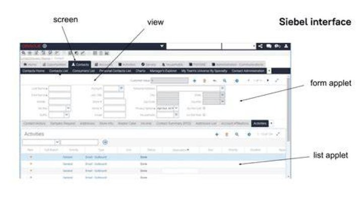 How do I create a business service in Siebel?