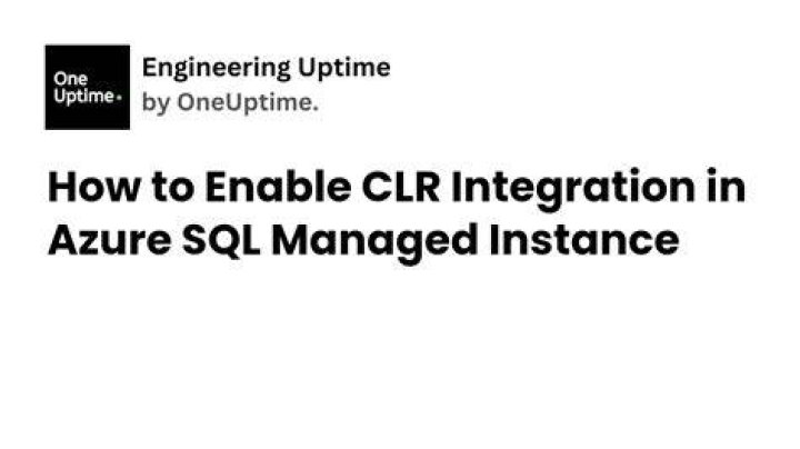 How do I enable CLR integration?
