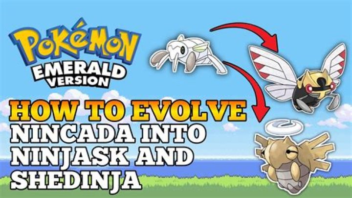 How do I evolve Nincada into Shedinja?