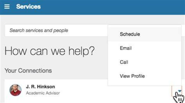 How do I find my advisor Uark?