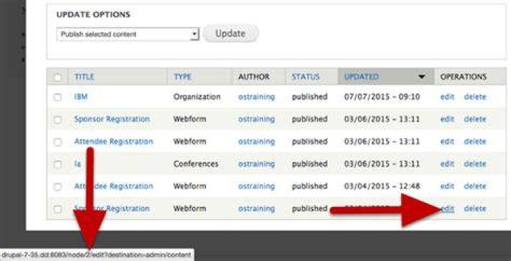 How do I find my Drupal Node ID?