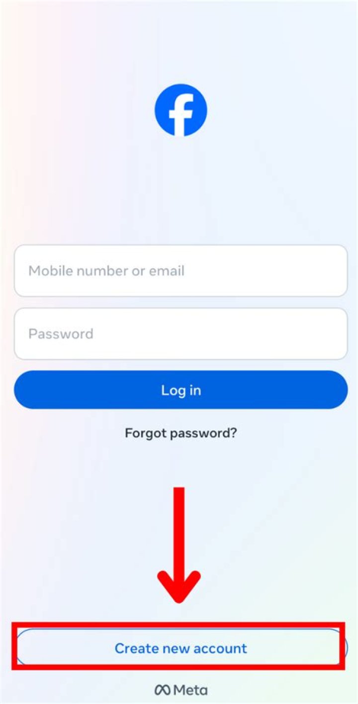 How do I log into Facebook with a new phone number?