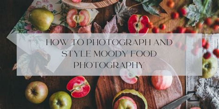 How do I photograph my blog for food?