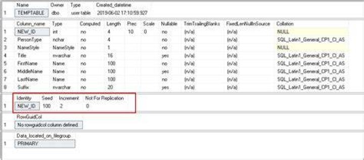 How do you add an identity column to a temp table?