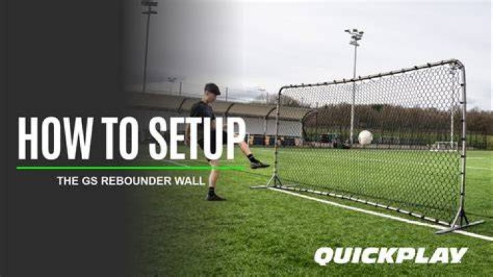 How do you build a rebound wall?