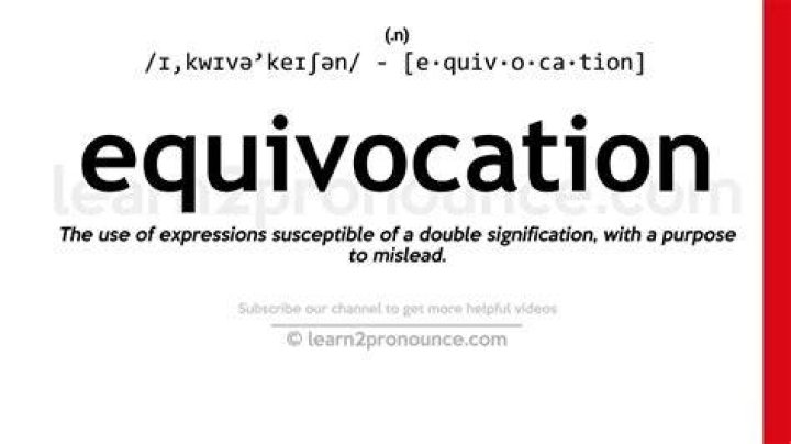 How do you pronounce equivocator?