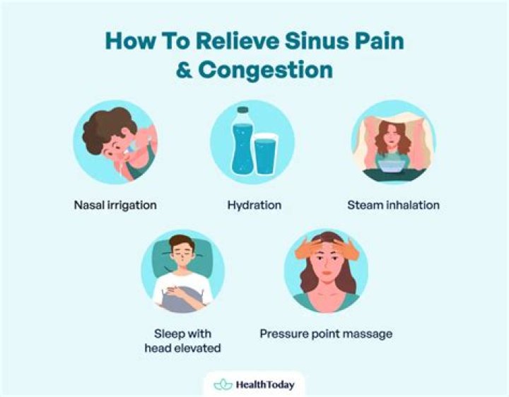 How do you relieve sinus pressure in your face?