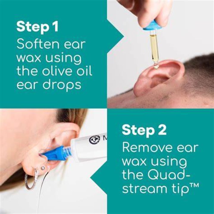 How do you remove hardened ear wax?
