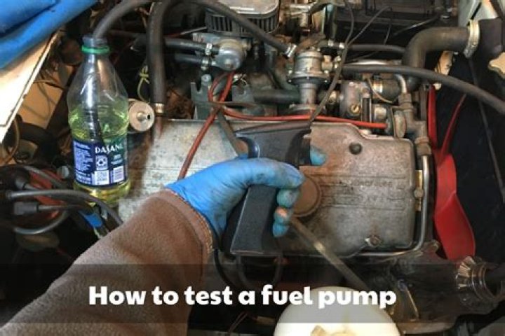 How do you test a fuel tank?