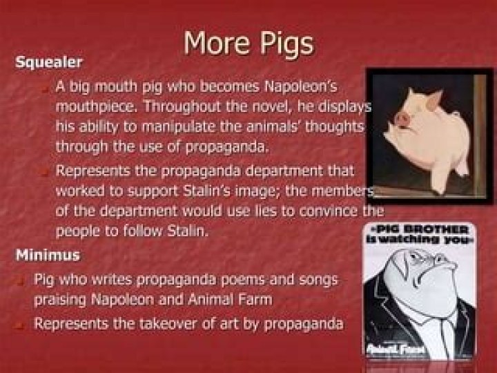 How does Squealer use propaganda?