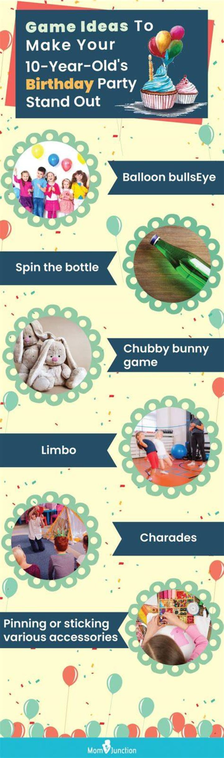 How long should a 10 year old birthday party be?