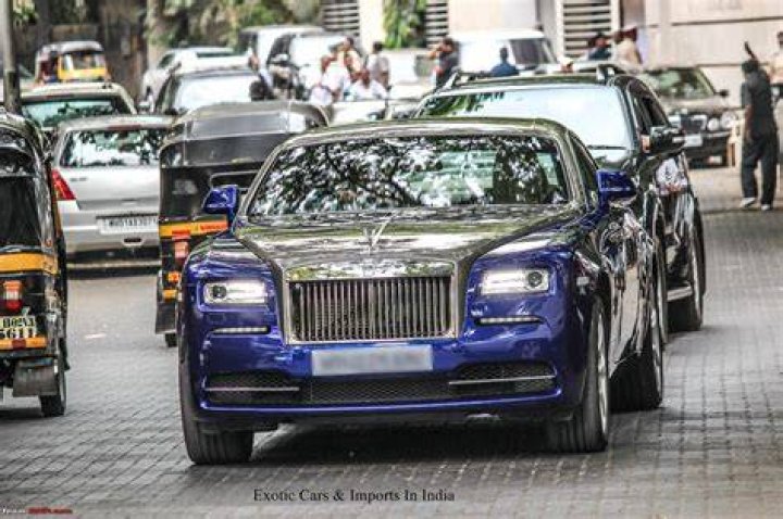 How many Rolls-Royce Wraith are in India?