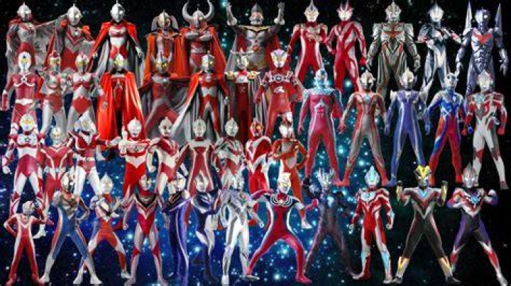 How many Ultraman series are there?
