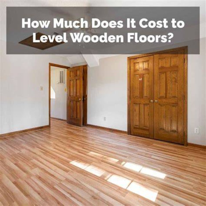 How much does it cost to get floors leveled?