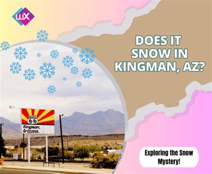 How much snow does Kingman Arizona get?