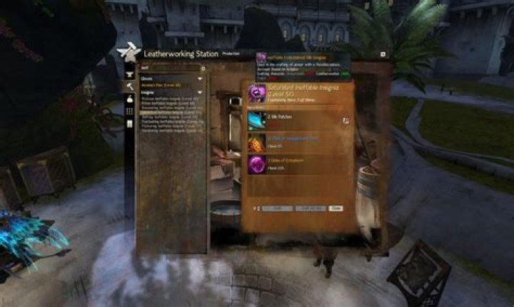 How to craft insignia gw2?