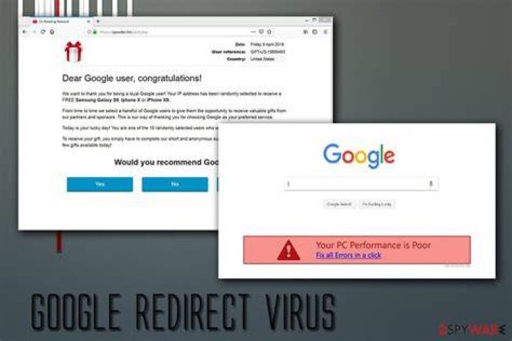 Is link redirect a virus?