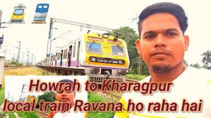 Is local train running between Howrah to Kharagpur?