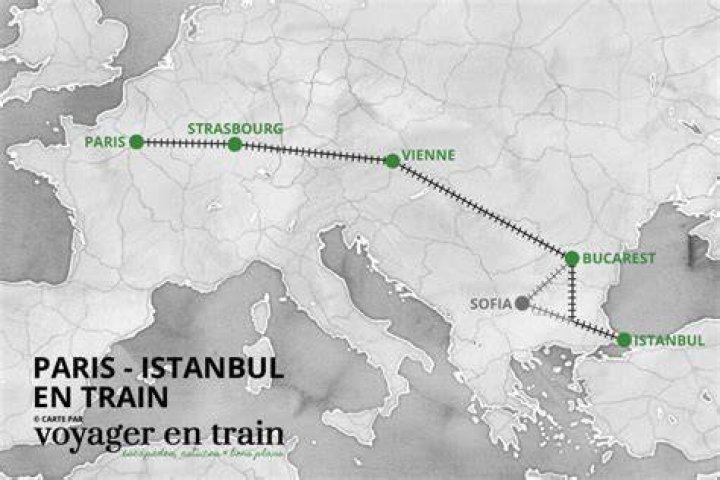 Is there a direct train from Paris to Istanbul?