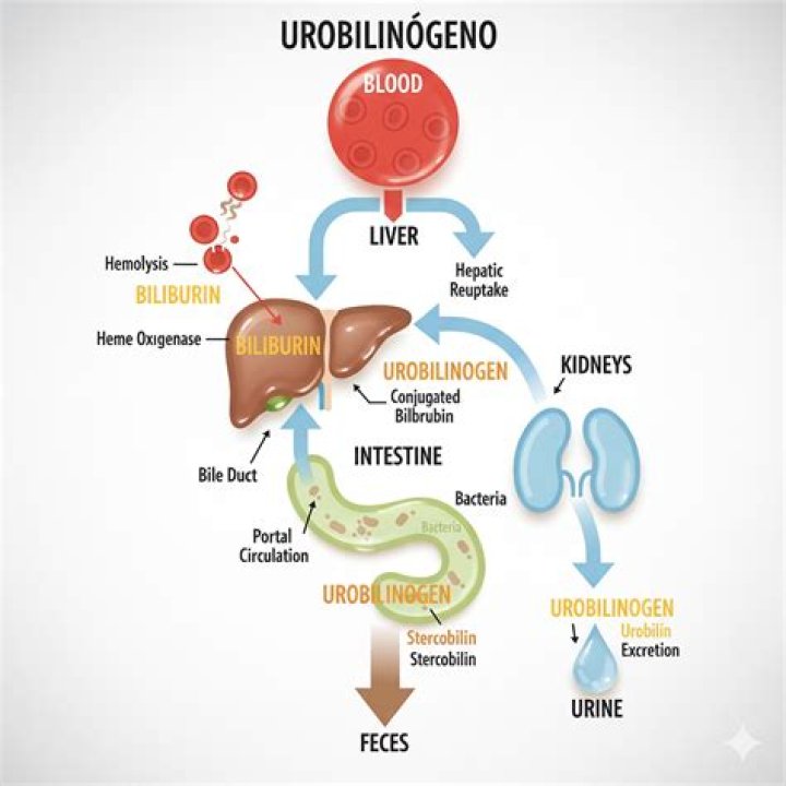 Que significa indicios de urobilinogeno?