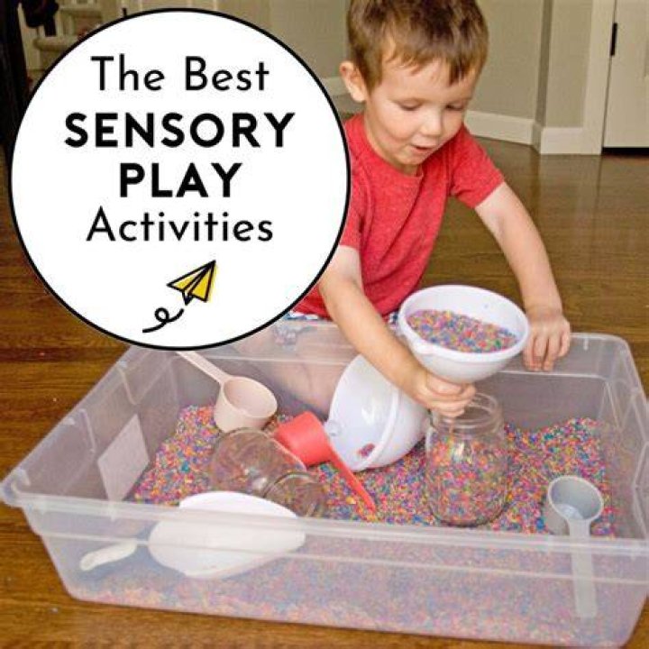What are good sensory games?