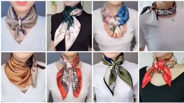What are small neck scarves called?