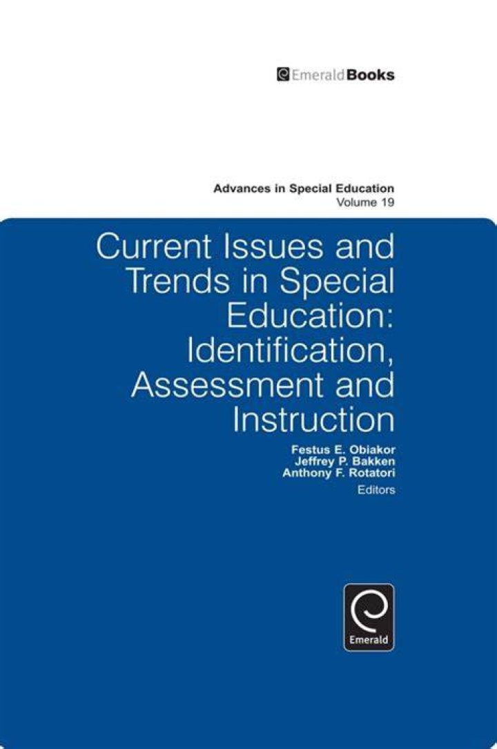 What are some current issues in special education?