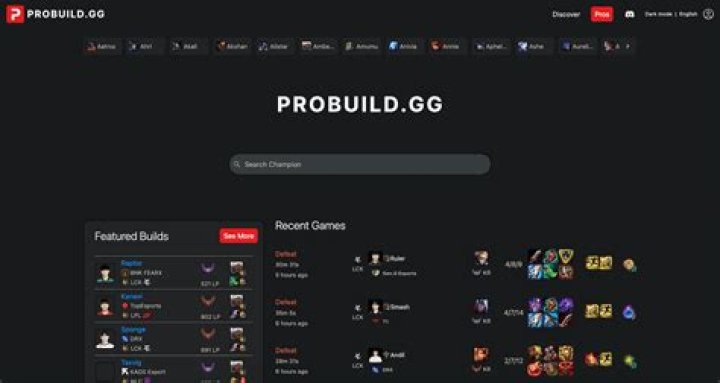 What are the pros building LoL?