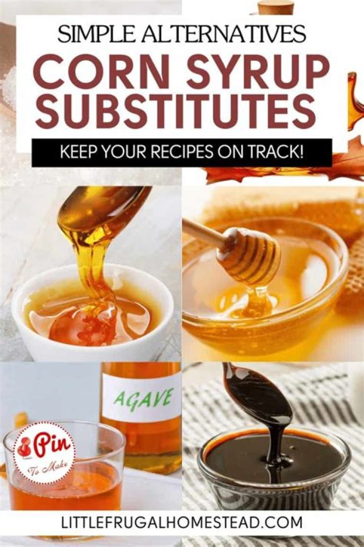 What can I substitute for corn syrup in toffee?