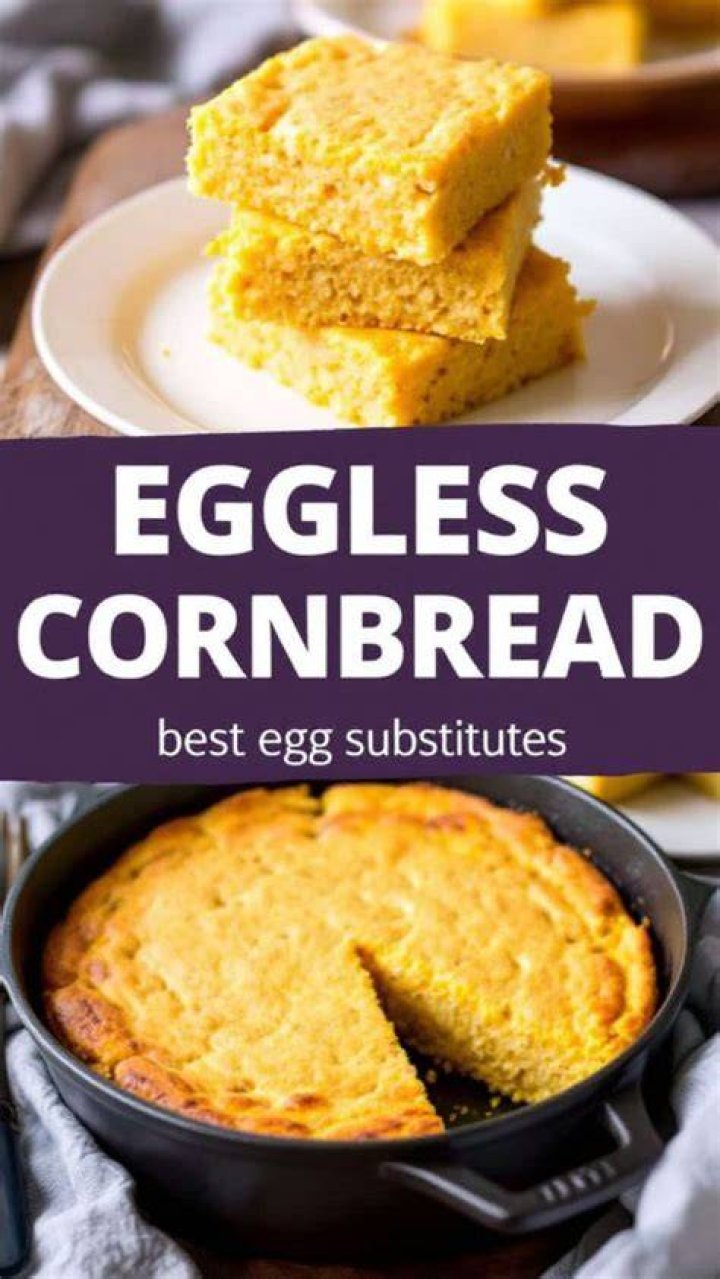 What can I substitute for egg in cornbread?