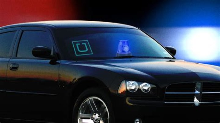 What color lights do undercover cops use?