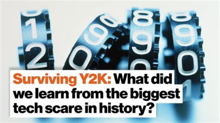 What did society learn from Y2K?